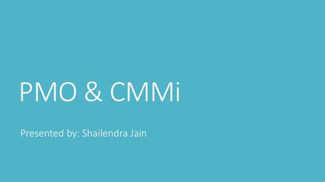 PMO & CMMI by Shailendra Jain via slideshare Stakeholder Analysis, Procurement Management, Stakeholder Management, Project Charter, Records Management, Risk Analysis, Chief Architect, Sequencing Activities, Sun Tzu