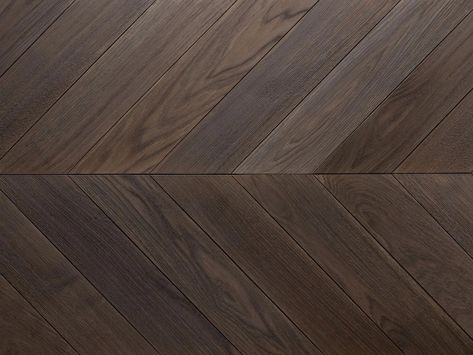 Roasted Brown Chevron Wood Flooring Parquet - 7BRACI Dark Chevron Floor, Dark Brown Herringbone Floor, Chevron Flooring, Chevron Parquet, Dark Brown Floor, Dark Oak Flooring, Parquet Texture, Flooring Parquet, Wood Floor Texture