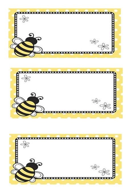 bee name tag (3) | Crafts and Worksheets for Preschool,Toddler and Kindergarten | Preschool name tags, Bee themed classroom, Bee coloring pages Bee Labels Printables Free, Bee Name Tags Free Printable, Bee Name Tags, Headstart Activities, Preschool Name Tags, Cubby Name Tags, Bee Journal, Cubby Tags, Classroom Name Tags