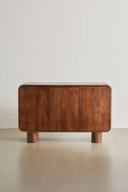 What's the Difference?? A Huge dive into the Credenza, Sideboard, Buffet, Console, Media Stand (and our favorites of each!) - Chris Loves Julia Buffet Console, Storage Console, Прикроватные Тумбочки, Console Cabinet, Drawer Design, Wood Dresser, Metal Drawers, Wood Storage, Modern Rustic