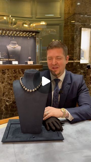 M.S. Rau Jewels on Instagram: "Displaying a lustrous silvery hue, the thirty-seven Tahitian pearls in this necklace range in size from 13mm to 15mm. Prized for their luminous coloring, pearls hailing from the waters of the South Pacific are the most coveted in the world. Farmed from the large French Polynesian Black-Lip pearl oyster, these pearls possess the richest, most vibrant coloring of any other pearl. An elegant clasp of 14K yellow gold embedded with diamonds provides the perfect finishing touch.

Visit our website for more info. Item No. 31-1182

#msrau #msraujewelry #finejewelry #highjewelry #finejewellery #rarejewelry #raregemstones #highjewellery #raregemstones #realisrare #blackpearls #blackpearlnecklace #pearlnecklace #necklace #beadednecklace #tahitianpearls #tahitianpearlnec Tahitian Pearls Jewelry, Pearl Oyster, Rare Jewelry, Black Pearl Necklace, Oyster Pearl, Black Lips, Rare Gemstones, Tahitian Pearls, South Pacific