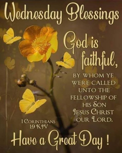 Wednesday Morning Greetings, Wednesday Morning Quotes, Wednesday Blessings, Morning Scripture, God Is Faithful, Good Evening Wishes, Inspirational Good Morning Messages, Friend Of God, Blessed Wednesday