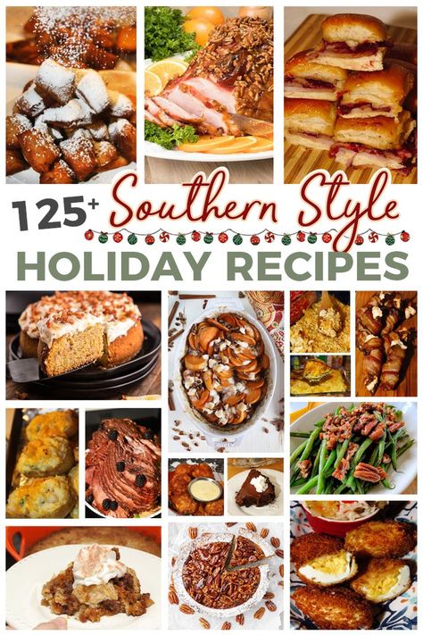 Check out over 125 of the Best Southern Style Holiday Recipes on the blog! My Southern family enjoys making all our signature, passed down recipes year after year.These Southern favorites are a hit with my family and are perfect for holiday meals big and small. Southern Family, Southern Living Recipes, Southern Thanksgiving, Southern Christmas, Southern Recipes Soul Food, Holiday Meals, Carrot Recipes, Southern Cooking, Holiday Cooking