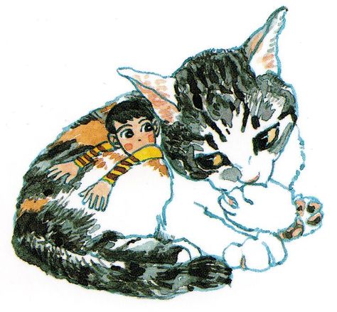 Daisuke Igarashi, Cat Illustration Art, Skill Issue, Swag Art, Arte Inspo, Cat Illustration, Funky Art, Pretty Art, Cat Art