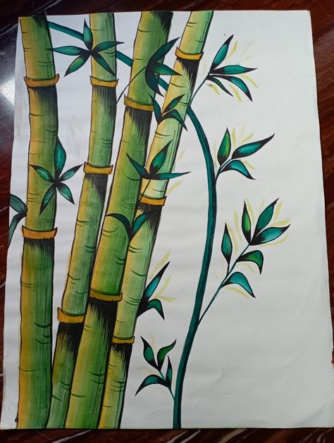 Tree Scenery Drawing, Tree Scenery, Classroom Welcome, Scenery Drawing, Bamboo Tree, Drawings, Quick Saves