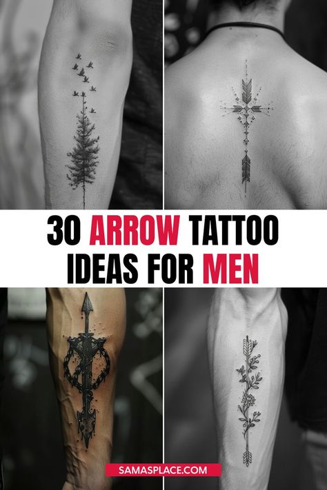 Arrow tattoo ideas for men with sleek, meaningful designs representing direction and growth. Tattoo Ideas For Men Meaningful, Arrow Tattoo Ideas, Mens Arrow Tattoo, Strength Tattoo, Tattoo Ideas For Men, Chest Tattoo Men, Arrow Tattoo, Arrow Tattoos, Top List