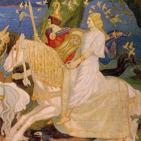 ~ The Irish goddess of war, the Morrigan ~ The Morrígan is a figure from Irish mythology, mainly associated with war and fate, especially… Celtic Revival, Celtic Deities, John Duncan, Irish Goddess, Alien Photos, Harry Clarke, Ancient Ireland, Irish Mythology, Celtic Gods