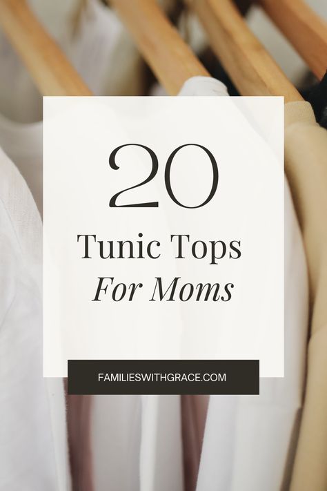 Leggings are incredibly comfortable and these 20 tunic tops for moms under $30 will have your rocking your leggings and looking good! #TunicTops #Leggings #MomFashion #FamiliesWithGrace #Style #MomStyle #womenstunictops #affordablefashion Tunic Top With Leggings, Tunic Tops With Leggings For Work, Tunic And Leggings Outfit Fall, Tunic With Leggings, Cute Tops To Wear With Leggings, How To Wear Tunic Tops Outfits, Long Tunic Tops With Leggings, Tunic Dress Maternity, Long Tops For Leggings