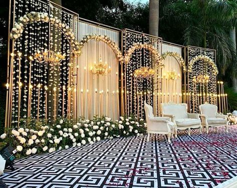 Reception Stage Decor, Simple Stage Decorations, Wedding Setup, Wedding Stage Backdrop, Wedding Hall Decorations, Wedding Stage Decor, Reception Backdrop, Wedding Decor Photos, Wedding Background Decoration