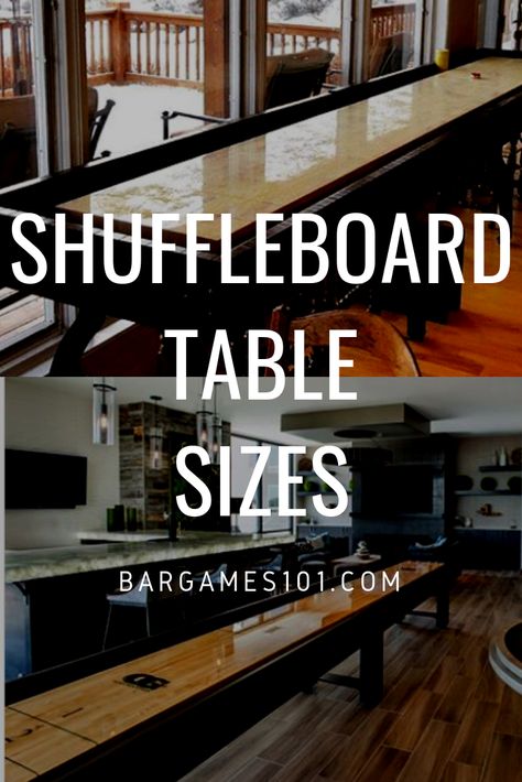 Shuffleboard Table Plans, How To Make A Shuffleboard Table, Shuffleboard Table Room, Shuffle Board Room Ideas, How To Build A Shuffleboard Table, Shuffle Board Ideas, Shuffle Board Tables, Diy Shuffleboard Table How To Build, Diy Shuffleboard Table