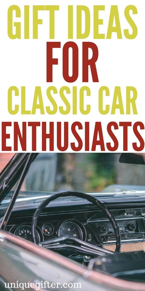 Gift Ideas for Classic Car Enthusiasts | What to buy people who love cars | Classic Car Rebuilder gifts | Fun birthday gifts for my dad | Creative Christmas presents for my mom | Car restorer ideas | Classic muscle car fun | Unique gifts for my boyfriend or girlfriend | Presents for people who love to tinker in the garage | hot rod memorabilia Christmas Presents For Aunts, Creative Christmas Presents, Cousins Christmas, Dog Christmas Presents, Presents For Girlfriend, Dogs Christmas, Gifts For Guys, Diy Gifts For Dad, Gifts For Boyfriend