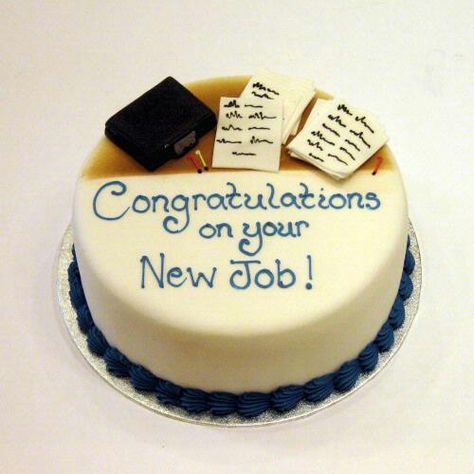 Congratulation on your New job @Sarah Chintomby Linder!!!! Congratulations Cake New Job, So Proud Of You Cake Ideas, Job Promotion Cake, New Job Party Ideas Congratulations, New Job Celebration Party Ideas, Congratulations Cake Design, Promotion Cake Ideas, Congrats Cake Ideas, New Job Cake Ideas