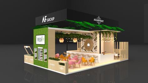 Stand Axarfruit feria Fruit Attraction 2023 Stand Feria, Trade Show Booth Design, Booth Design, Fruit, Design