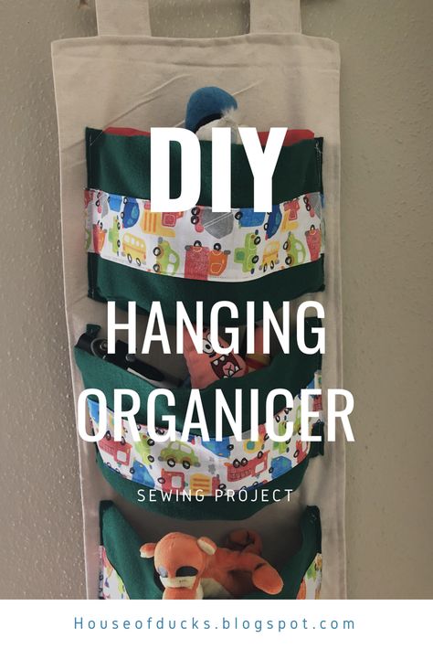 Sew Hanging Organizer, Hanging Pocket Organizer Diy, Diy Hanging Organizer, Diy Storage Unit, Toy Organization Diy, Wall Hanging Storage, Camper Ideas, Diy Sewing Pattern, Hanging Organizer