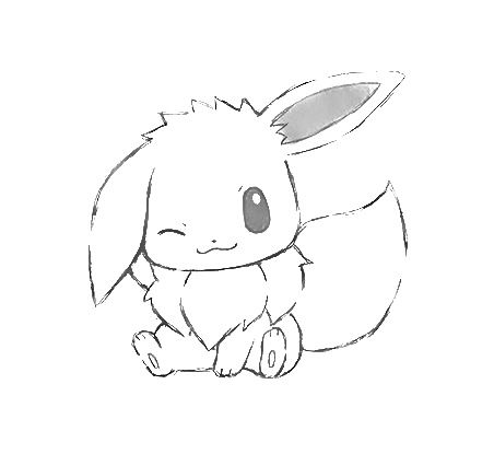 Cute Eevee Tattoo, Evee Tattoos, Simple Pokemon Tattoo, Pokemon Line Art, Hanna Tattoo, Easy Pokemon, Hard Drawings, Tattoos Inspo, Pokemon Sketch