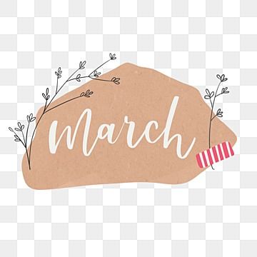 March Calligraphy, Month Lettering, March Lettering, Creative Calligraphy, Bullet Journal Month, Vintage Letters, Happy March, Hello March, Letters Png