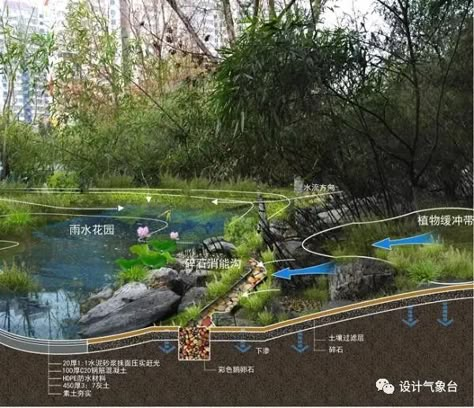 Landscape Architecture Water Feature, Wetland Garden, Constructed Wetland, Waterscape Design, Creek Design, Landscape Architecture Diagram, Landscape Design Drawings, Wetland Park, Eco Garden