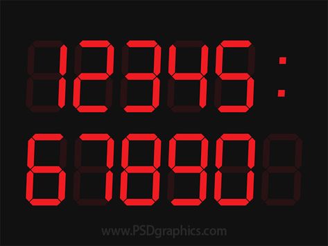 Digital clock #PSD sablon: http://www.psdgraphics.com/templates/digital-clock-template-psd/ Digital Time Tattoo, Digital Clock Tattoo, Digital Clock Design, Clock Clipart, Clock Worksheets, Clock Template, Clock Numbers, African Tattoo, Clock Wallpaper