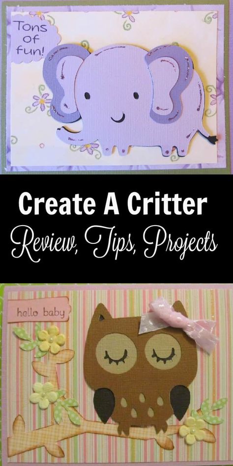 Create A Critter, Baby Scrapbook Pages, Baby Cards Handmade, Cricut Cuttlebug, Circuit Ideas, Card Making Videos, Cricut Cartridges, Family Scrapbook, Cricut Cards