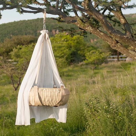 Hanging Bassinet, Wicker Bassinet, Uk Cottage, Hanging Crib, Children's Furniture, Mexican Designs, Childrens Furniture, Baby Diy, Maybe Someday