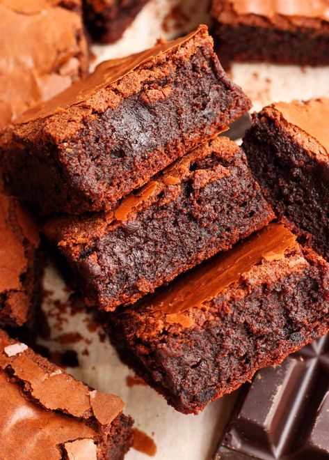 BEST Homemade Brownies (THICK & FUDGY!) - Scientifically Sweet Low Sugar Brownies Recipe, Peanut Butter Charcuterie Board, Butter Charcuterie Board, Butter Board Charcuterie, Fudgy Homemade Brownies, Best Homemade Brownies, Moist Chocolate Brownies, Cocoa Powder Brownies, One Bowl Brownies