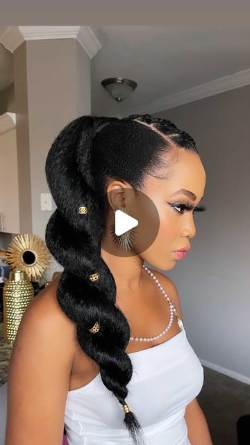 10K likes, 106 comments - tupo1 on December 8, 2021: "🔥Easy Elegant Updo🔥 Full tutorial on my YOUTUBE channel (Tupo1). Link in my Bio or swipe up ❤️ • • • • #protectivestyles #naturallyshesdope #myhaircrush #updo #healthy_hair_journey #hair2mesmerize #naturalhaircommunity #naturalhair #naturalhairdaily #teamnatural_ #voiceofhair #naturalhairdoescare #curlbox #teamnatural #viral #viralreels #youtube". Wedding Updo Black Women, Easy Elegant Updo, Natural Hair Updo Tutorial, Healthy Hair Journey, Natural Hair Community, Elegant Hair, Natural Hair Updo, Elegant Updo, December 8