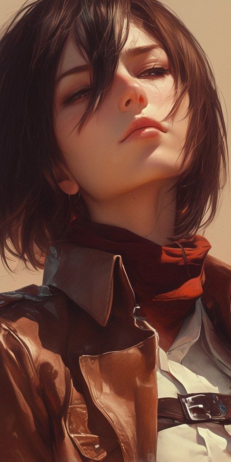 Attack In Titan, Mikasa Wallpaper, Outfit Wallpaper, Interior Design Fashion, The Best Anime, Snk Cosplay, Model Outfit, Best Anime, Effortless Hairstyles