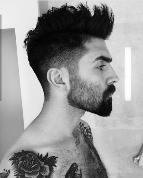 Fade & Beard Chris Millington, Chris John Millington, John Millington, Chris John, Short Hair With Beard, Guys Grooming, Beard Art, Beard Styles Short, Gents Hair Style