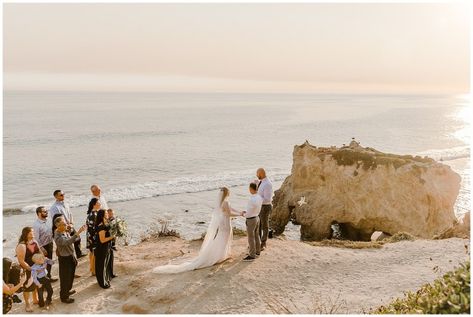 El Matador Beach Elopement in Malibu, CA - Bree + Stephen Malibu Elopement, Malibu Wedding Venues, Beach Elopement Ceremony, Malibu Beach Wedding, Gorgeous Wedding Venues, Epic Elopement, California Beach Wedding, Matador Beach, El Matador Beach