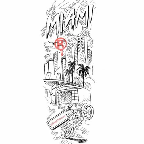 REAL on Instagram: “Take this one too.. I know everyone can’t afford me so this is my way of giving back. #freeflash  #flashart” Miami Skyline Tattoo, Realtattoos Sketches, Baltimore Tattoo Ideas, Gansta Tattoo, Real Tattoo Stencil, Hometown Tattoo, Hood Tattoos, Mafia Tattoo, Arm Tattoos Lettering