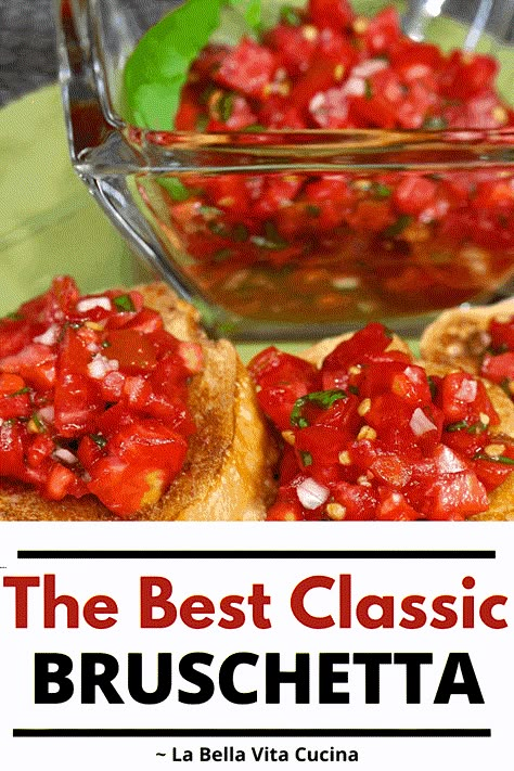 Appetizers To Go With Italian Food, Bruschetta Ideas, Bruschetta Tomatoes, Best Bruschetta Recipe, Italian Bruschetta Recipe, Classic Bruschetta, Italian Bruschetta, Homemade Bruschetta, Italian Appetizer