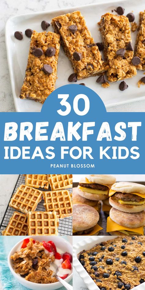 Make your school morning breakfast go more smoothly with these easy breakfast ideas for kids. Great freezer-friendly, grab-and-go breakfast recipes that the kids can heat up or make themselves. Many can even be eaten right in the car or on the bus on the way to school. Breakfast Ideas Easy Kids, Healthy Kid Friendly Breakfast, Before School Breakfast Ideas, Quick Breakfast For Kids, Breakfast Ideas For Kids Healthy, School Morning Breakfast Ideas, Kids Breakfast Ideas Healthy, School Morning Breakfast, Breakfast Ideas Kids