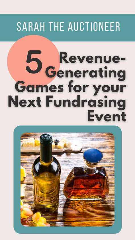 5 Revenue Generating Games for your next Fundraising Event — Sarah Knox Auctioneer for Fundraising Benefit & Charity Events Games For Fundraiser Event, Game Night Fundraiser Ideas, Gala Entertainment Ideas, Benefit Fundraising Ideas, Charity Event Ideas, Fundraiser Games, Casino Fundraiser, Auction Games, Fundraising Games