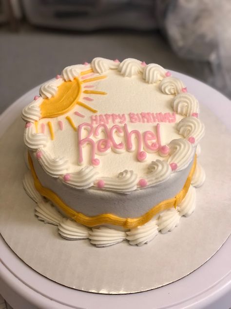 Sunshine Sheet Cake Birthday, Sun Shine Cake, Sun Cake Decoration, Fun In The Sun Birthday Cake, Sunshine Cake Design, Fun In The Sun Cake, Sun Sheet Cake, Sunshine Sheet Cake, You Are My Sunshine Cake