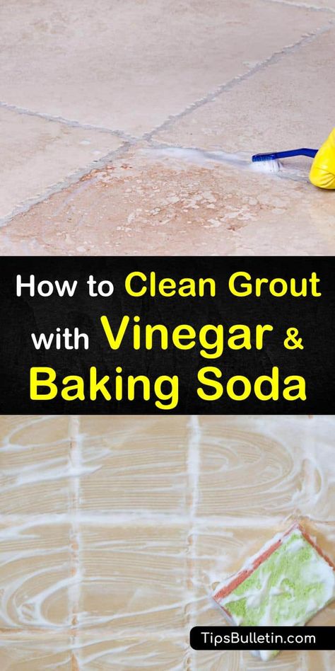 Get Rid Of Black Mold, Grout Cleaning Diy, How To Clean Grout, Homemade Grout Cleaner, Diy Grout, Clean Grout, Vinegar And Baking Soda, Baking Soda Benefits, Black Mold