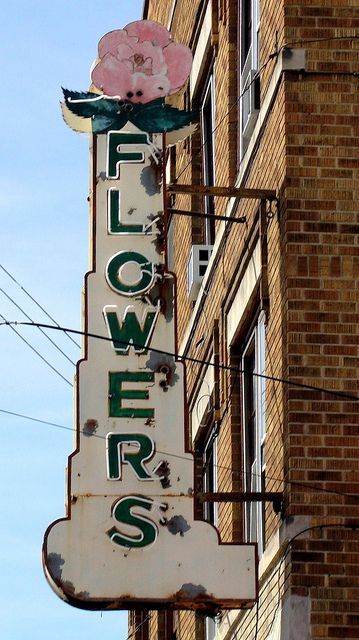 Vintage Flowers neon sign in Morgantown, WV.  Morgantown, Monongalia County, West Virginia. Morgantown Wv, Ghost Signs, Vintage Neon Signs, Little Shop Of Horrors, Florist Shop, Shop Sign, Retro Sign, Roadside Attractions, Old Signs