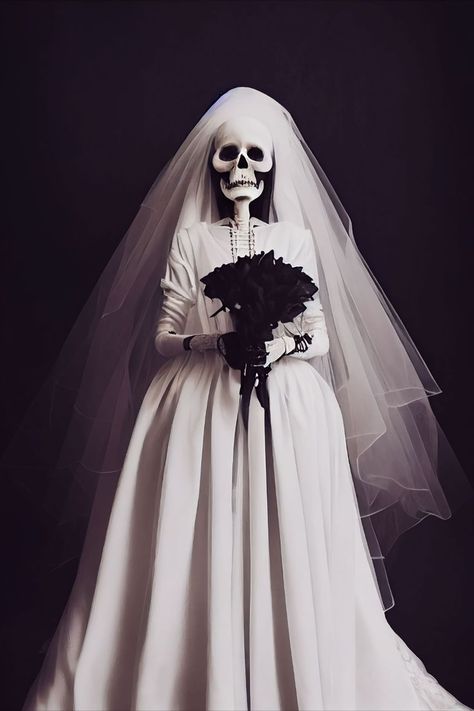 Gothic Bride Costume, Ghost Bride Costume, Skeleton Bride, Ghost Bride, Gothic Skeleton, Mad Hatter Hat, Bride Costume, Bride Dolls, Book Aesthetics