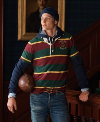 Rugby Jersey Outfit, Polo Ralph Lauren Outfits, Gentleman Lifestyle, Top Polo, Preppy Boys, Tartan Men, Rugby Fashion, Mens Dress Boots, Preppy Mens Fashion