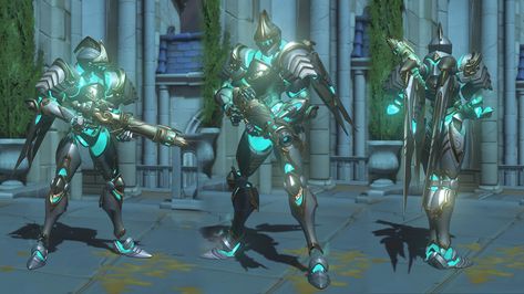 ArtStation - Overwatch Skin - Enchanted Armor Pharah, Airborn Studios Enchanted Armor, Overwatch Halloween, Body Base, Blizzard Entertainment, The Revenant, Time Of The Year, Overwatch, Face And Body, Enchanted