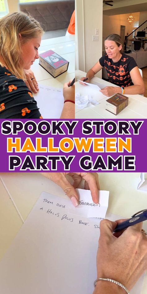 Party Games Group, Random Words, Boredom Busters For Kids, Fun Halloween Games, Group Party, Halloween Stories, Spooky Stories, Party Plan, Halloween Party Games