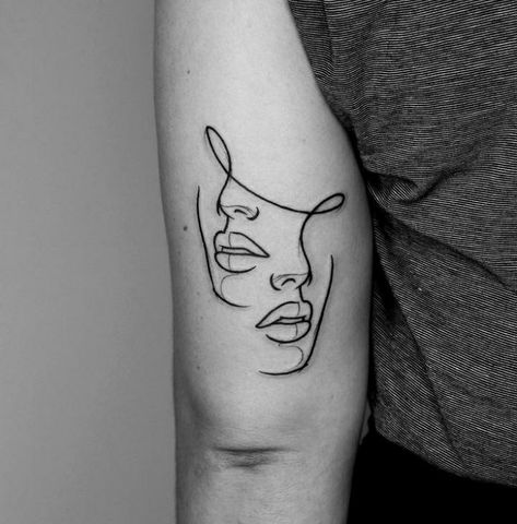 Female Tattoo Ideas With Meaning, Simple Line Tattoo, Tattoo Ideas With Meaning, Tattoo Artists Near Me, Female Tattoo Ideas, Gemini Tattoo, Best Tattoos For Women, Silhouette Tattoos, Fire Tattoo