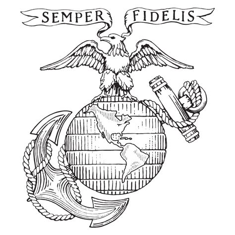 usmc emblem clip art | Shared By: Kelly KN 04-30-2012 Marine Corps Art, Usmc Emblem, Usmc Tattoo, Marine Corps Emblem, Marine Tattoo, Military Tattoos, Lower Receiver, Old Logo, Wood Burning Patterns