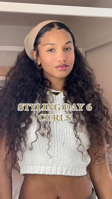 Ashlee West Curls, Ashlee West Hairstyle, Ashlee West, Instagram Learning, Curly Styles, Hair Puff, Short Afro, Head Scarf Styles, Fashion Tutorial