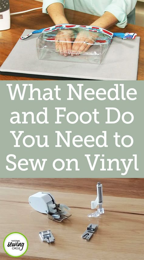 How To Sew Vinyl, How To Sew Vinyl On Sewing Machine, Sewing Vinyl Fabric, Sewing With Vinyl Fabric, Sewing Vinyl Bags, Sewing Vinyl Projects, Vinyl Bags Diy Tutorials, Project Bags With Vinyl, Vinyl Sewing Projects