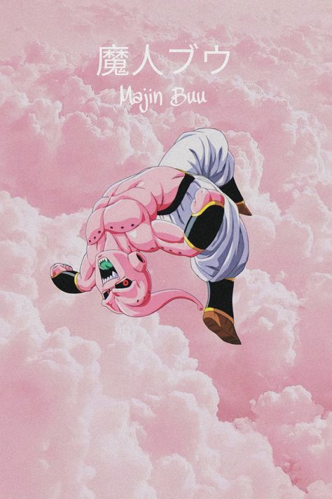 Kid Buu Wallpaper Iphone, Kid Buu Art, Majin Buu Wallpapers, Buu Wallpapers, Kid Buu Wallpaper, Majin Buu Art, Buu Dbz, Kid Buu, Dragon Ball Z Iphone Wallpaper