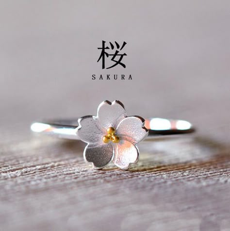 Pink Diamond Jewelry, Cherry Blossom Flower, Cheap Rings, Open Rings, Silver Jewels, Gold Earrings Designs, Fancy Jewelry, Blossom Flower, Flower Ring