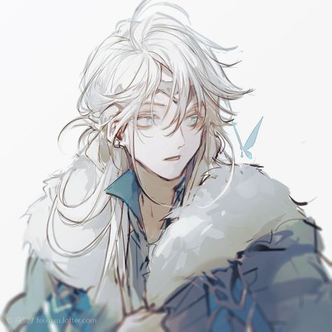 Long White Hair, Oc Manga, Arte Inspo, 영감을 주는 캐릭터, Character Design References, Boy Art, Art Inspiration Drawing, Anime Artwork