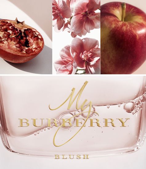 Introducing My Burberry Blush , a sparkling and intensely feminine new Eau de Parfum. Inspired by a London garden in the first light of d... My Burberry Blush, Perfume Photography, Perfume Scents, My Favorite Part, One Light, Burberry, Scents, Blush, Sparkle