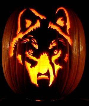 Wolf Pumpkin by Megan Granata Pumpkin Carving Dog, Wolf Pumpkin, Halloween Pumpkin Diy, Creative Pumpkin Decorating, Scary Halloween Pumpkins, Halloween Pumpkin Carving Stencils, Pumkin Carving, Amazing Pumpkin Carving, Pumpkin Drawing