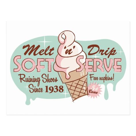 Ice Cream Sign, Ice Cream Logo, Ice Cream Poster, Ice Cream Art, Serve Ice Cream, Colorful Ice Cream, Cream Kitchen, Ice Cream Brands, Ice Cream Van